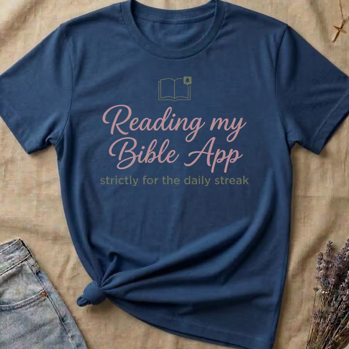 Reading my Bible App T-Shirt