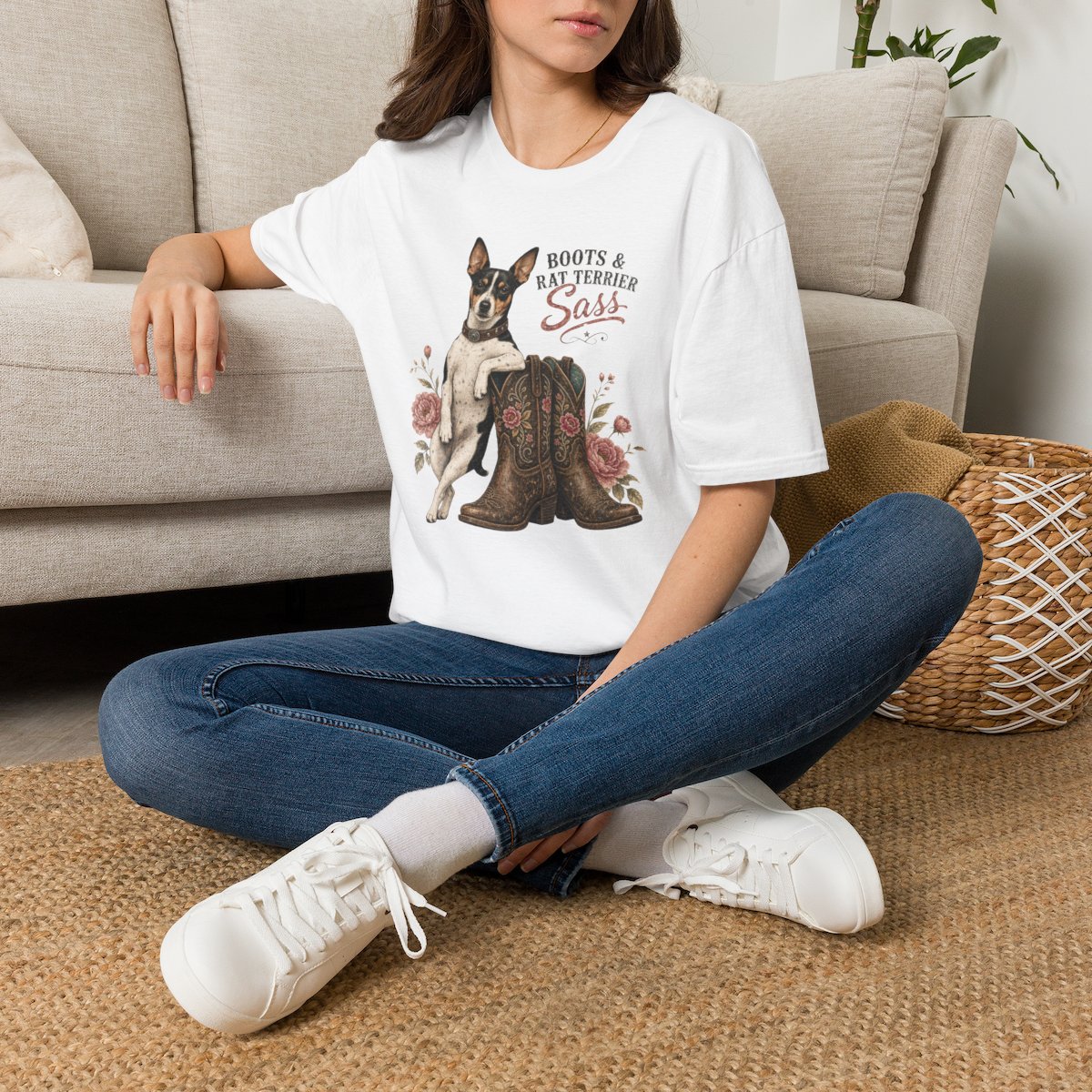 Boots and Rat Terrier Sass T-Shirt