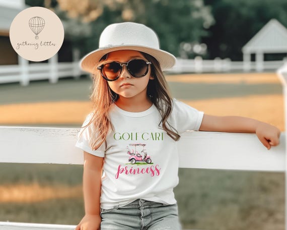 Kids' Golf Cart Princess Tee