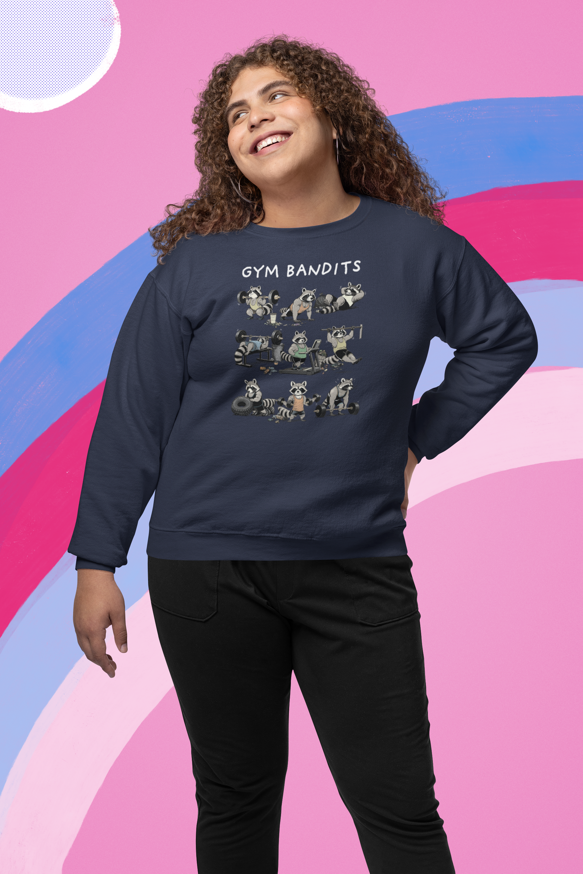 Whimsical Strength Training Sweatshirt