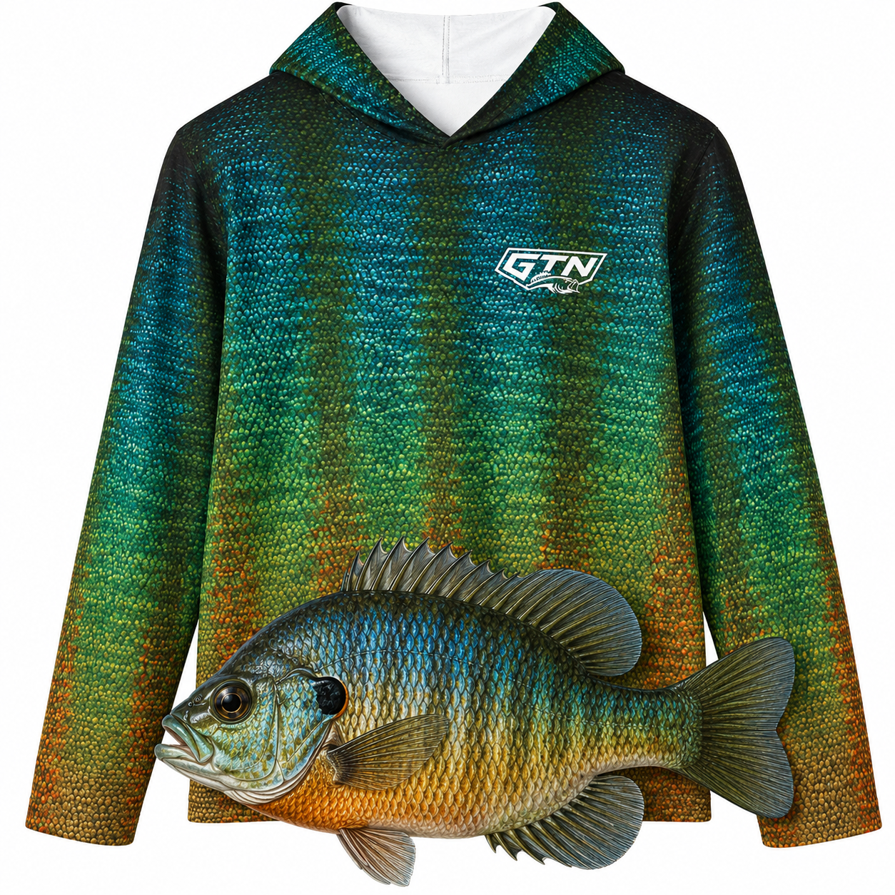 Blue Gill Performance Sun Hoodie