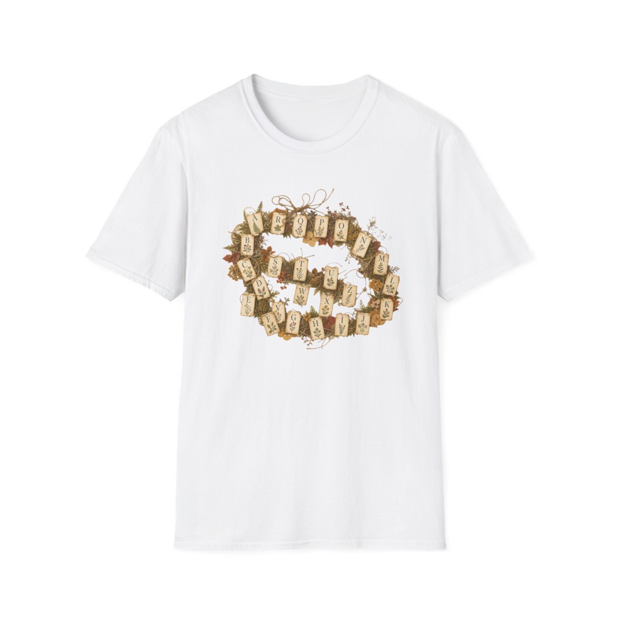 Scrabble Tile Heart T-Shirt — Vintage Game Love Tee