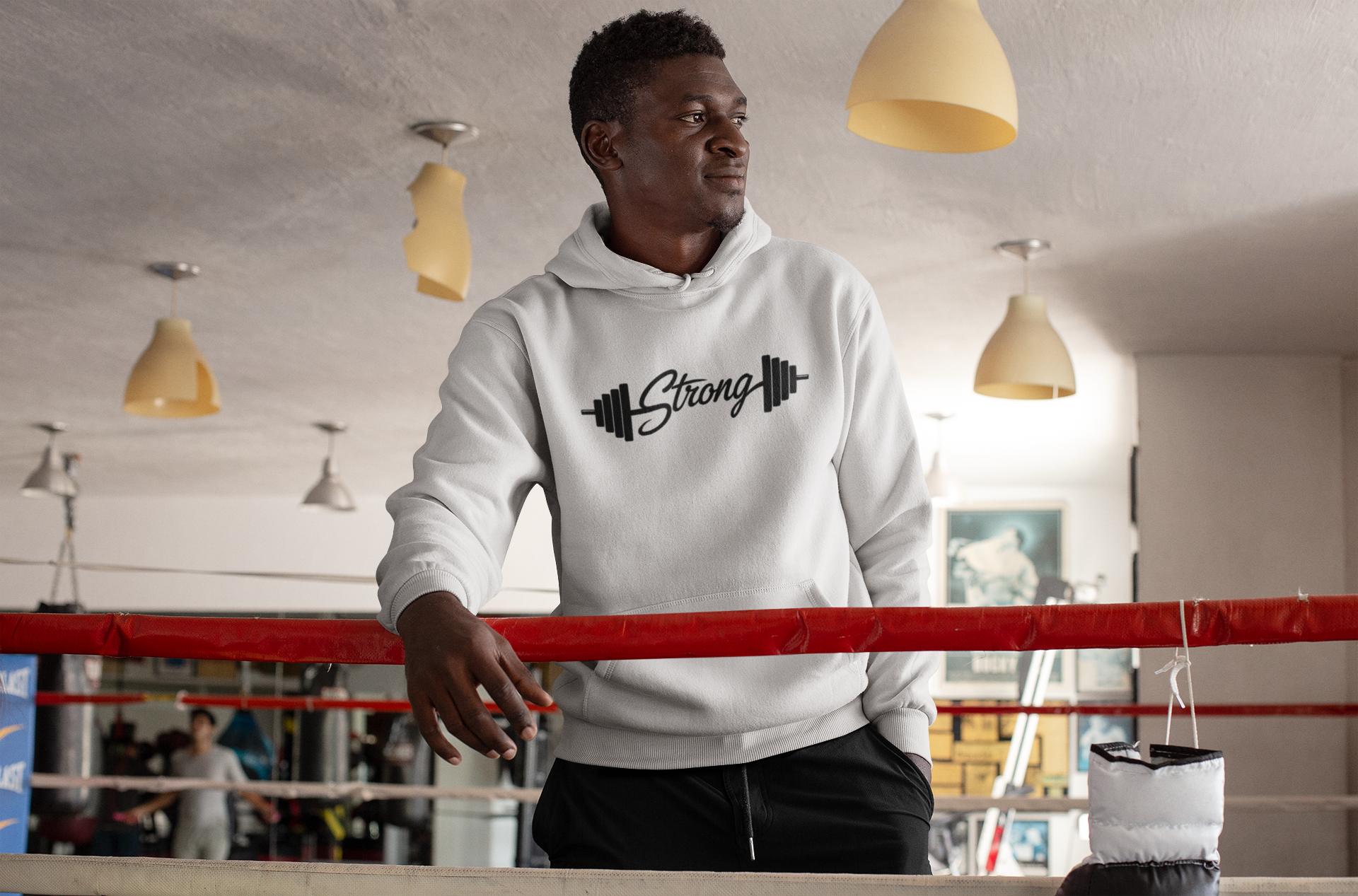 FitStyle Co. | Push Hard Strong Hoodie
