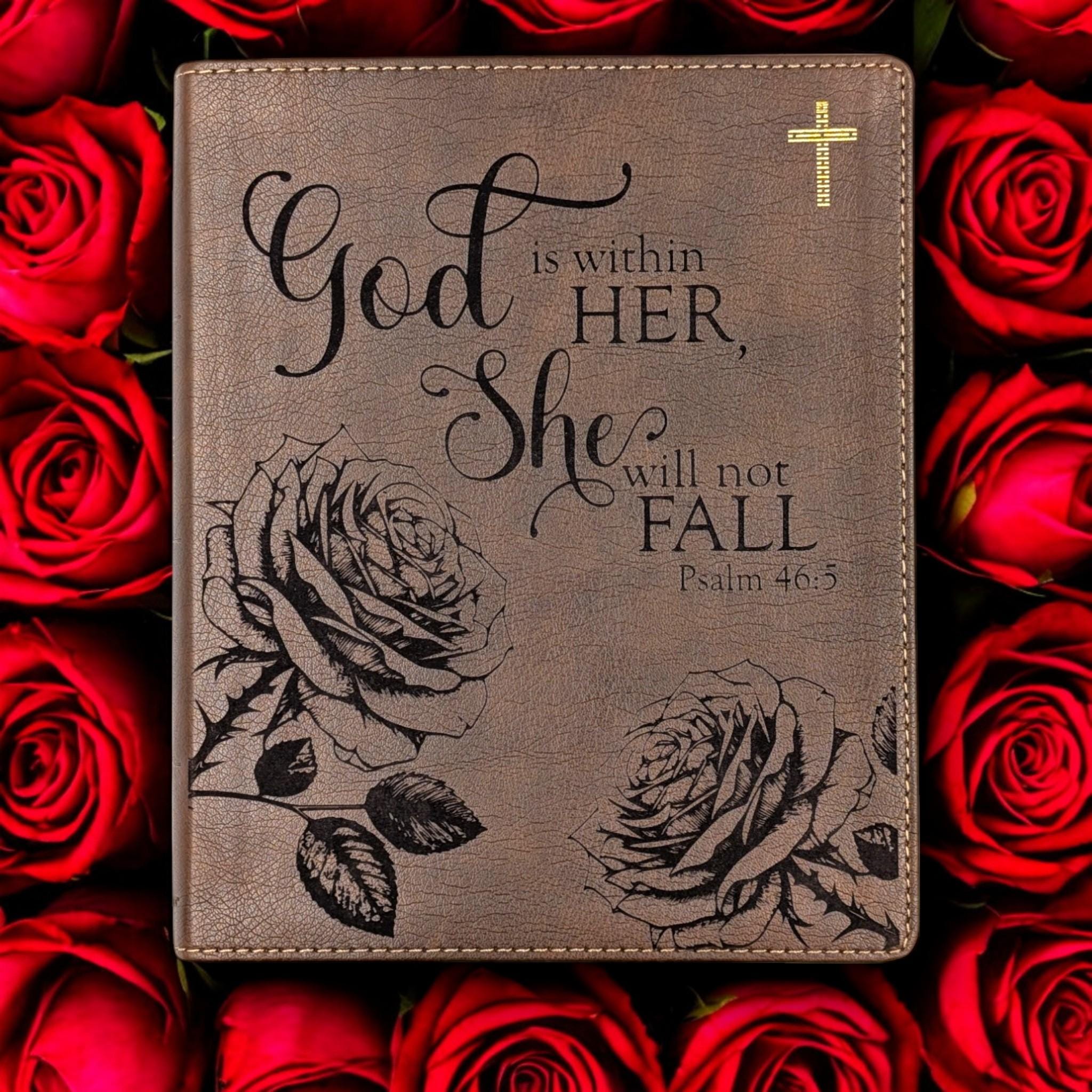 J2 Custom Creations | Personalized NIV Journal Bible for Women: Rose ...