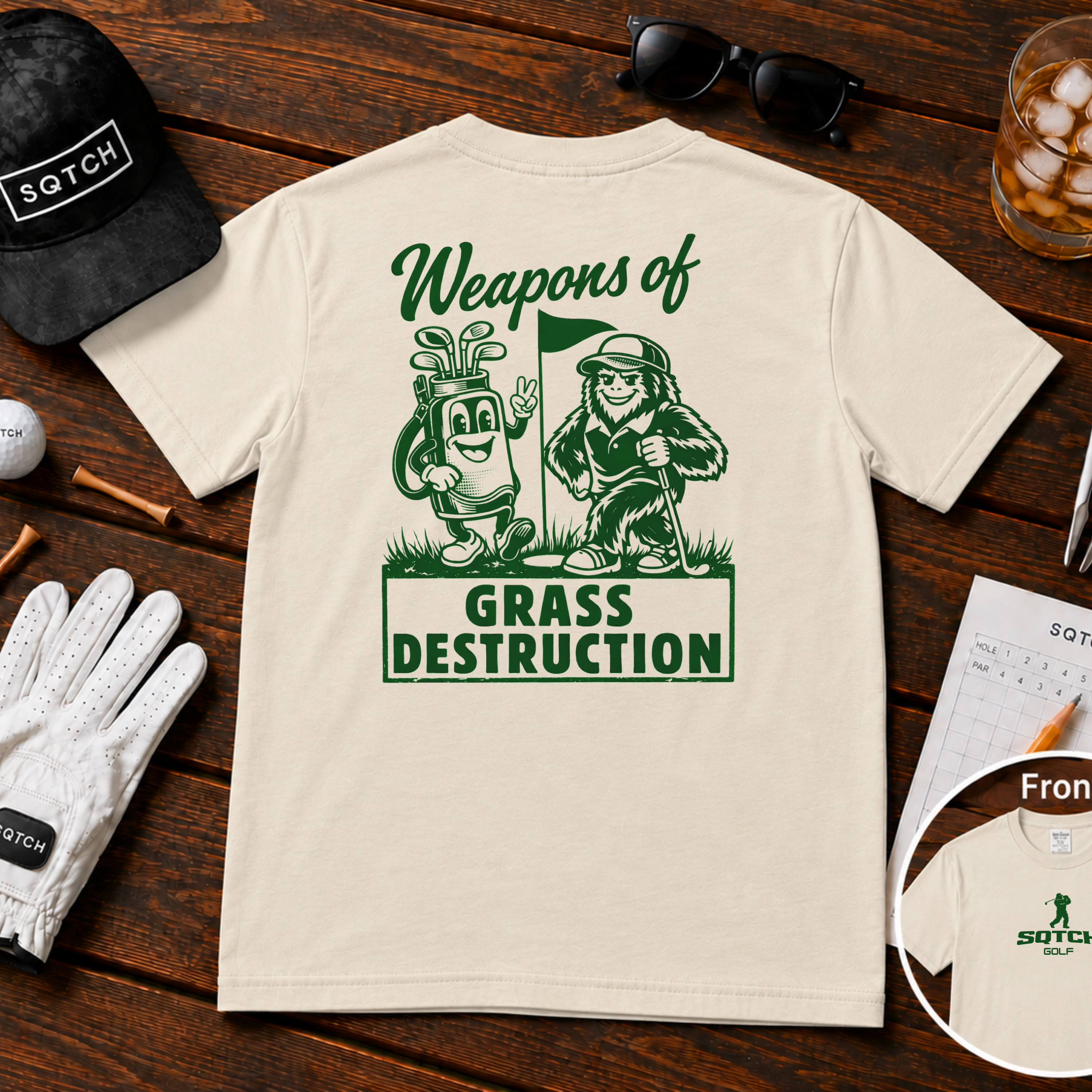 Grass Destruction Tshirt