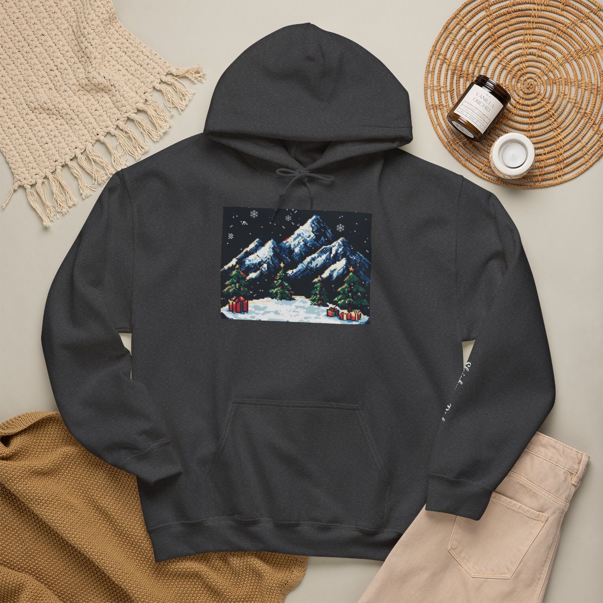 Sleighing It! Personalized Gamer Christmas Hoodie