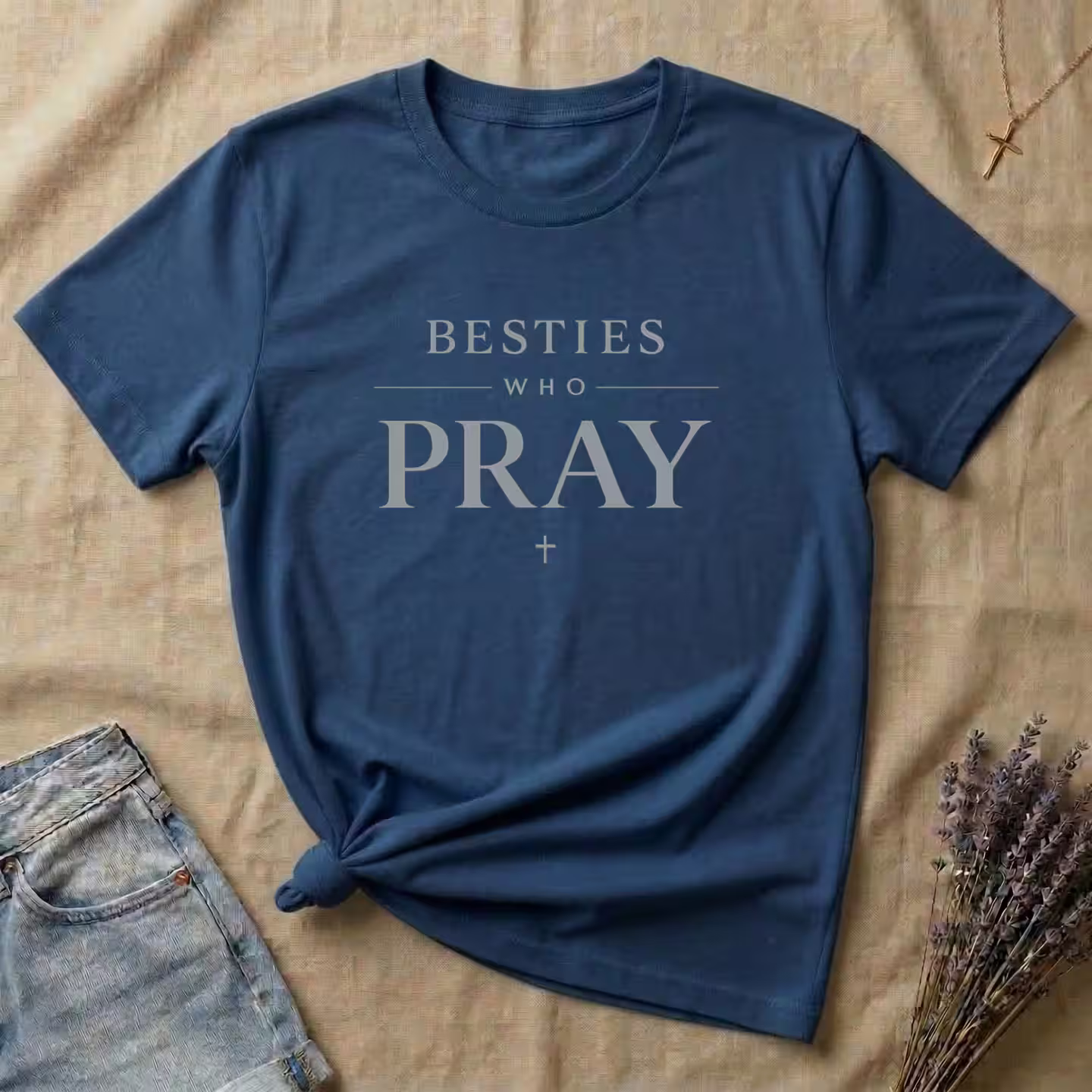 Besties Who Pray T-Shirt